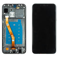 Дисплей HUAWEI P Smart Plus/Mate 20 Lite/Nova 3i (INE-LX1/INE-LX2) (2018) з чорним тачскрином та рамкою