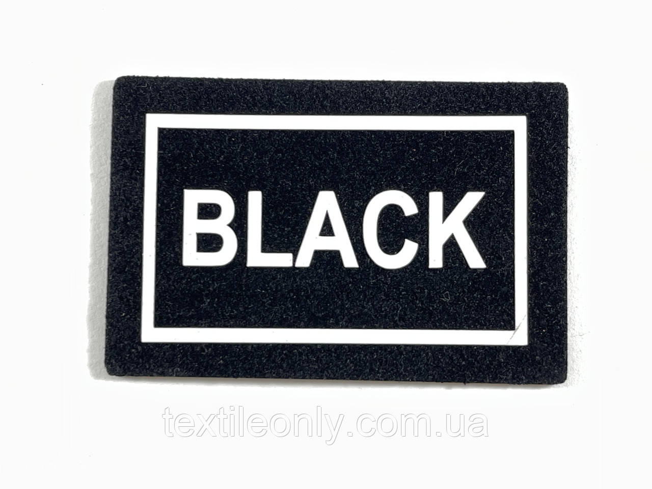 Нашивка Black 60х40 мм