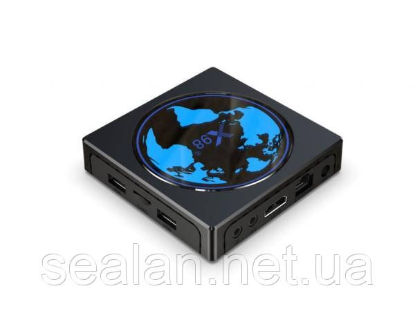 Смарт приставка X98mini Smart TV Box (S905W2, 2/16G, Android 11)