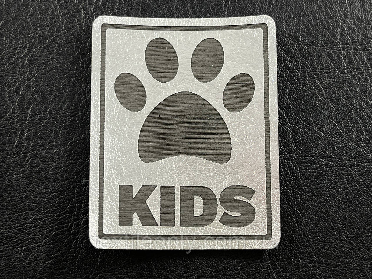Нашивка Лапка Kids 40х50 мм