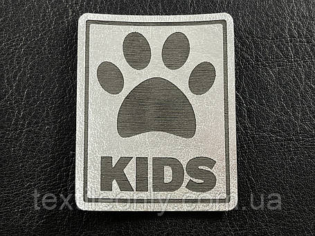 Нашивка Лапка Kids 40х50 мм, фото 1