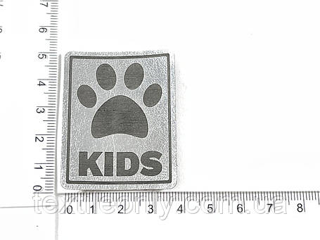 Нашивка Лапка Kids 40х50 мм, фото 2