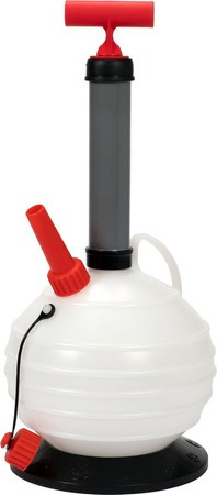 Помпа ручна для відкачування масла ємність - 6 л/4 трубки VOREL 78032 (Польща), фото 1