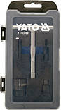 Ключі для пластикових масляних пробок до квадрату – 3/8" ( 5 шт. ) Yato YT-05980 (Польща), фото 2