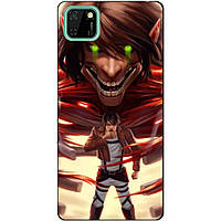 Силіконовий чохол бампер для Huawei Y5p з аніме Attack on Titan