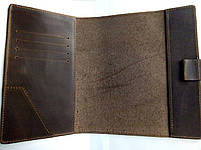 Шкіряна обкладинка А5 для щоденника COMFY STRAP ручної роботи, фото 2