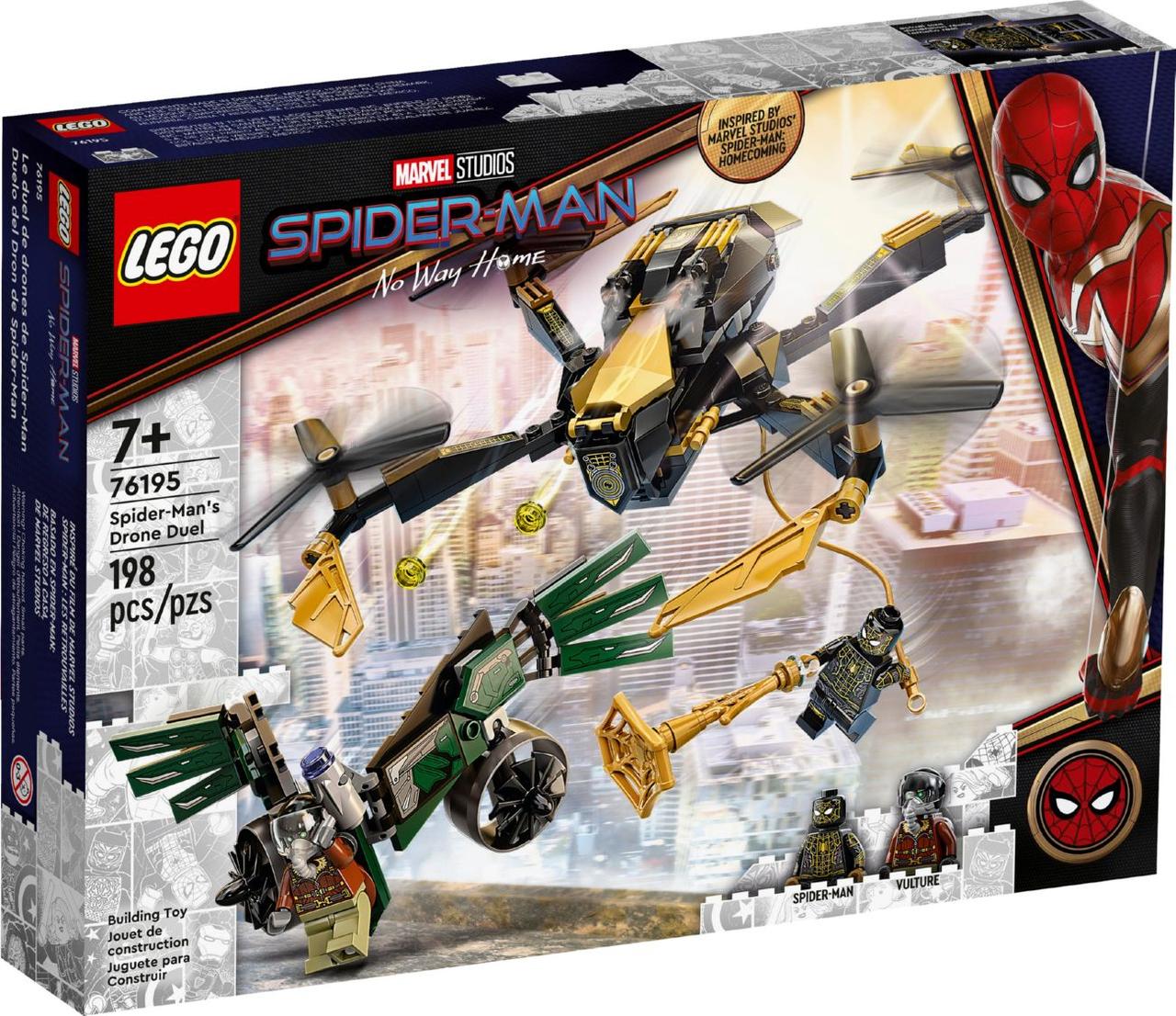 Lego Super Heroes Лего Дуель дронов Людини-Павука 76195