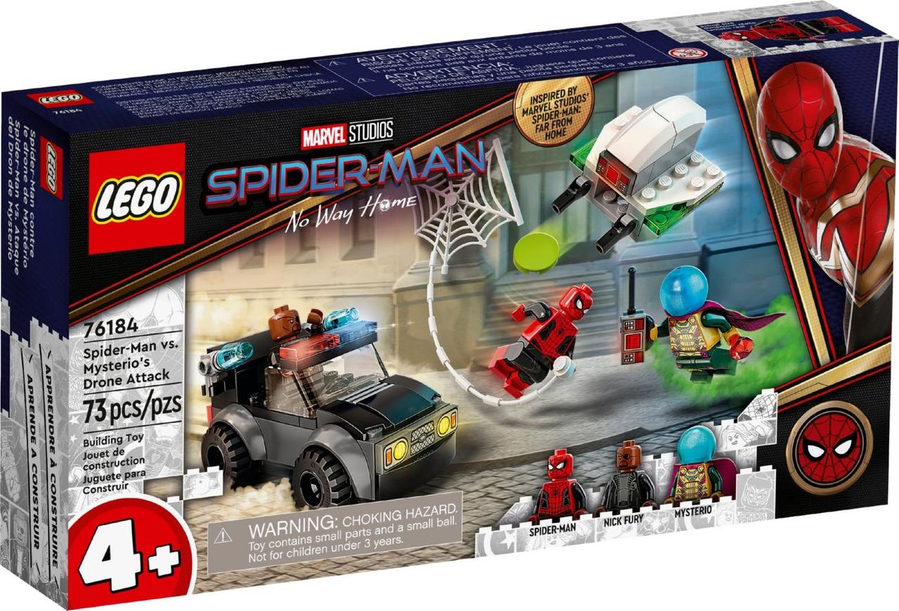 Lego Super Heroes Лего Людина-павук проти атаки дронів Містерія 76184