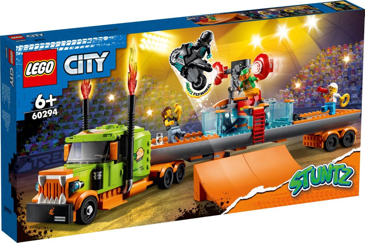 Lego City Лего сіті Вантажівка для шоу каскадерів 60294