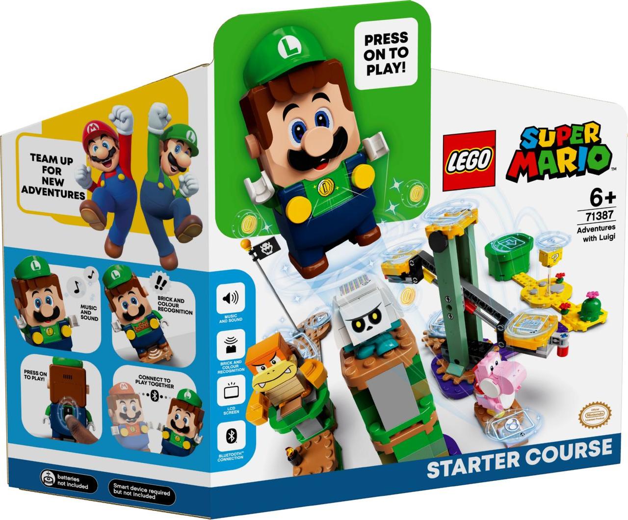 Lego Super Mario Лего Супер Маріо Стартовий набір «Пригоди разом з Луїджі» 71387