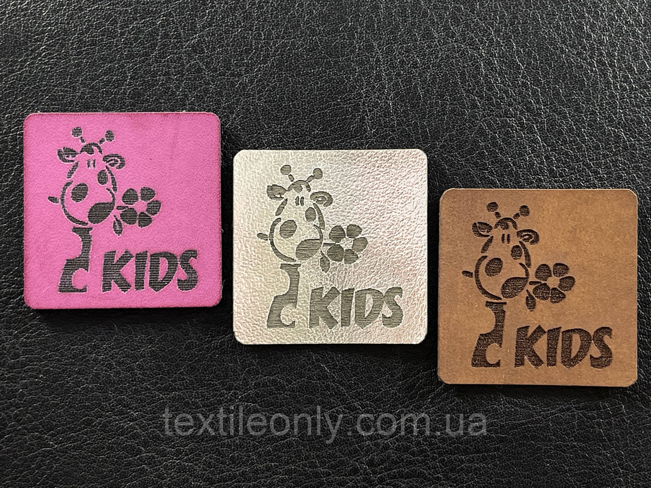 Нашивка Жираф ~ Kids 30х30 мм різні види