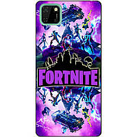 Силіконовий чохол бампер для Huawei Y5p з малюнком Fortnite Marvel