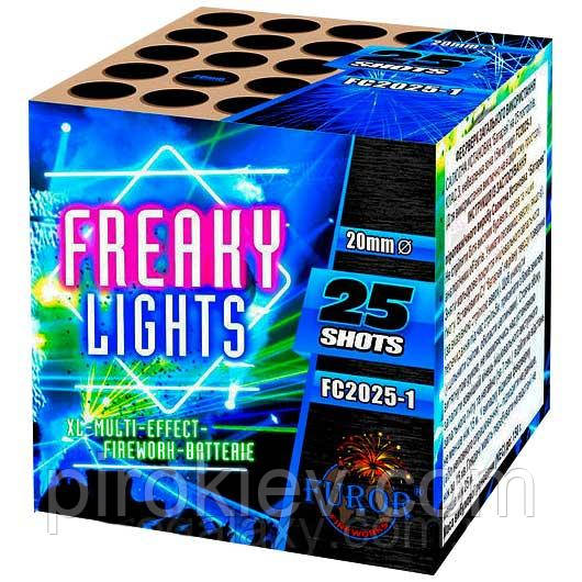 Феєрверк Freaky Lights FC2025-1 сервет на 25 пострілів 20 мм FUROR