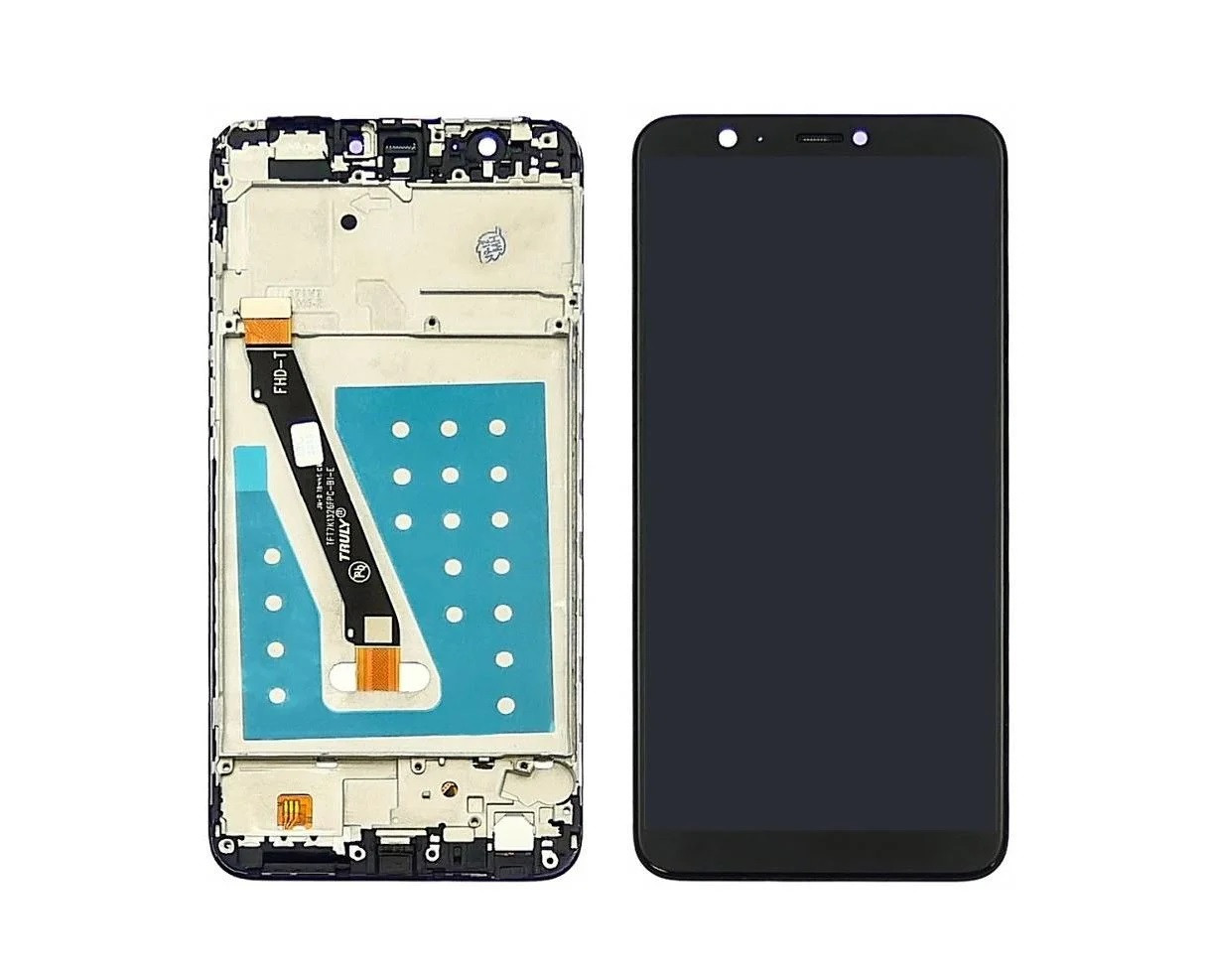 Дисплей телефону для Huawei P Smart (2017) з сенсором і рамкою (Чорний) Оригінал Китай