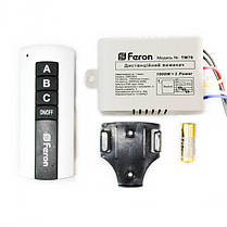 Дистанційний вимикач Feron TM76 1000W, 3 канали, фото 5