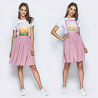 Жіноча спідниця a.play фуксія M 46-48