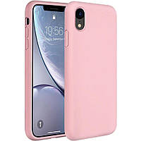 Силиконовый чехол накладка Jnw Anti-Burst Case for iPhone Xr, Pink