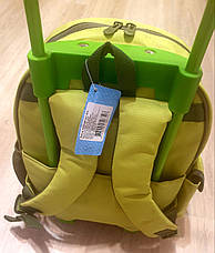 Валіза-рюкзак для дошкільника ручна поклажа Tiger салатовий 2634, фото 2
