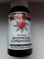 Kroeger Herb Co, The Original Wormwood Combination, 100 рослинних капсул