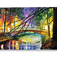 Алмазна мозаїка SANTI "Осінній міст", 30*40см