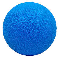 Масажний м'ячик TPR 6 см синій
