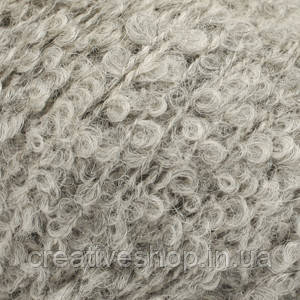 Пряжа DROPS Alpaca Bouclé (колір 5110 light grey)
