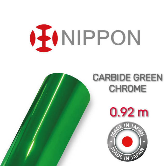 Плёнка зелёный хром. Nippon Сarbide Green Chome 92 см.: продажа