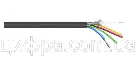Комбінований кабель Одескабель CCTV mini RG-59+(2*0,50+2*0,22)