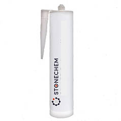 Стоунфлекс Індустрі Силікон Білд / Stoneflex Industry Silicone Build — санітарний герметик, білий (пач.280 мл)