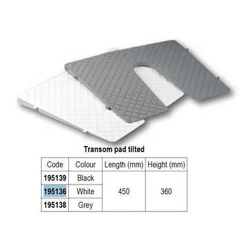 Трацева регулювальна пластина 450х360 мм Lalizas 195136 біла