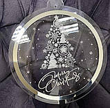 Іграшка Merry Christmas на акриловій основі, фото 2