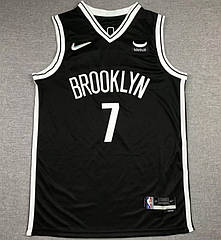 Чорна чоловіча майка джерсі Дюрант 7 Бруклін Нетс 2022 Nike Durant Brooklyn Nets