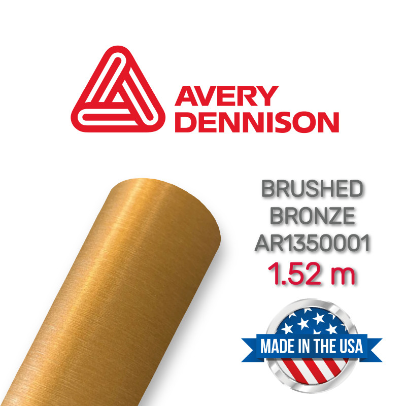 Плівка під метал Avery Brushed Bronze