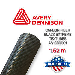 Матова плівка Avery Carbon Fiber Black Extreme Textures 1.524 m