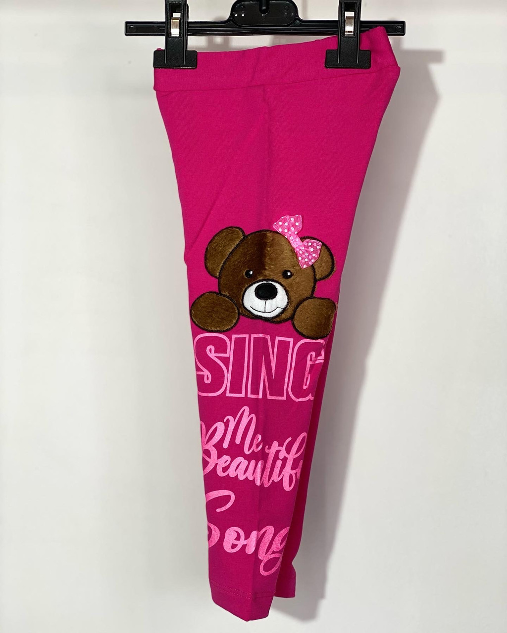 Лосини на байці для дівчинки Timi Kids 3412 98 см Малиновий