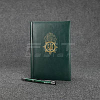 Блокнот щоднник НГУ з нанесенням хакі А5