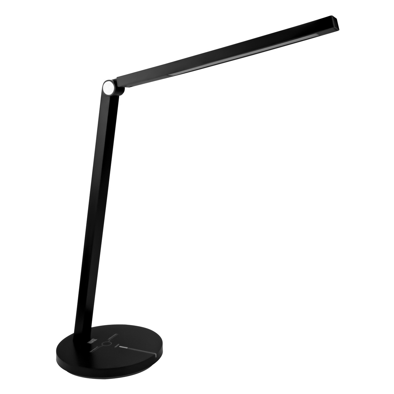 Настільна лампа/світильник світлодіодний LED (8W, 3000K, 4000K, 6000K, 480lm, чорний) ADEL, фото 1