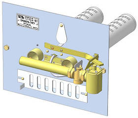 Газогарячий пристрій УГОП-16 з мікрофакальними пальниками та електромагнітним клапаном