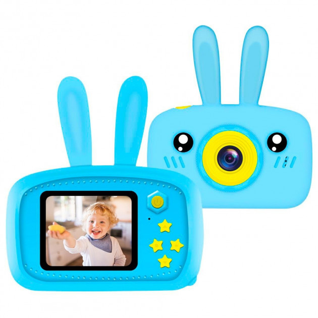 Цифровий дитячий фотоапарат Bunny GM-30 зайчик Smart Kids Camera
