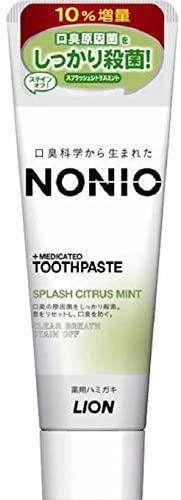 Lion Nonio Hamigaki Splash Citrus Mint профілактична зубна паста, 143 г