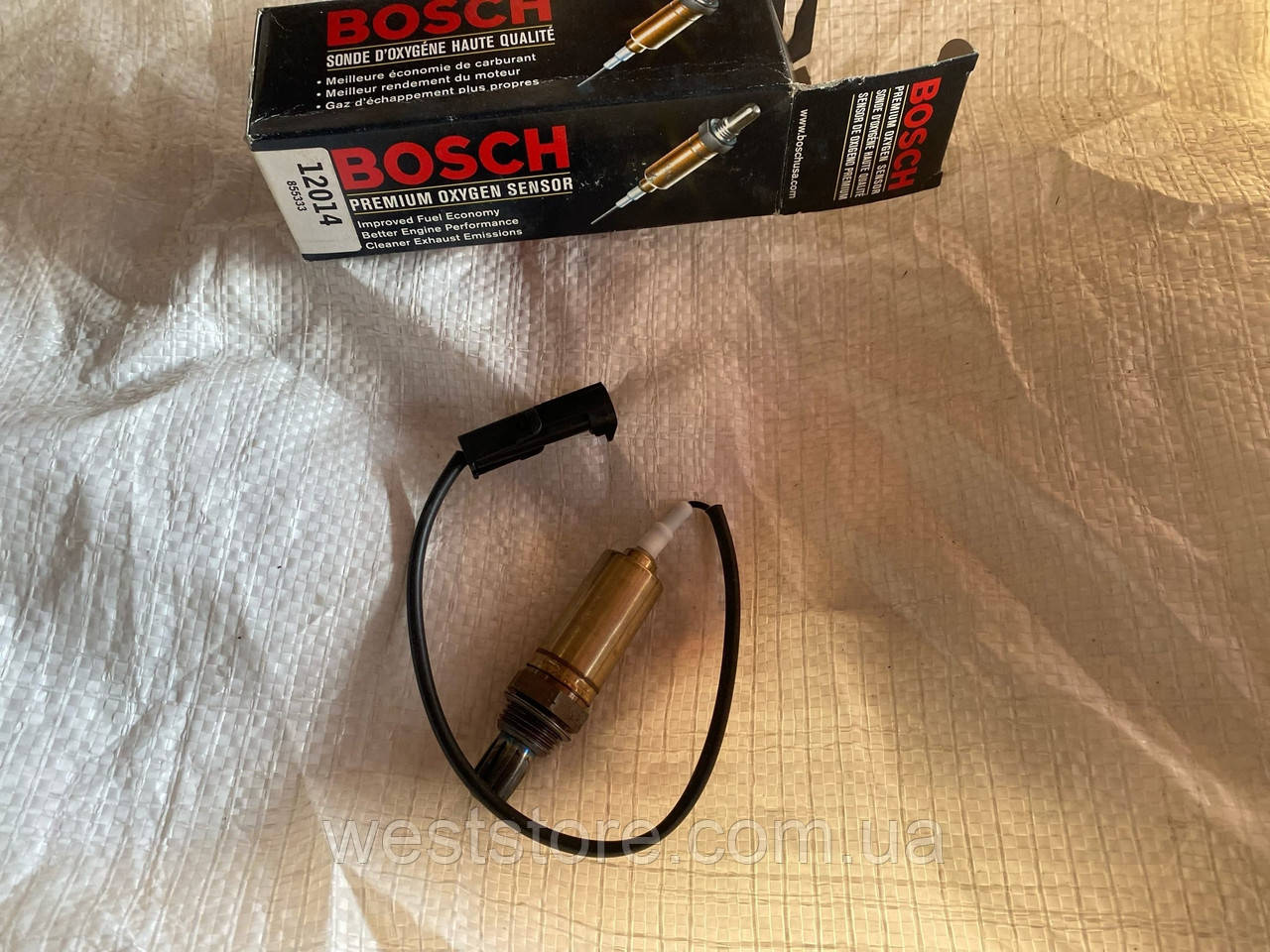 Датчик кисню (лямбда-зонд) 1 контакт Daewoo Lanos Ланос 1.5 Bosch 0855333/25106073/12014
