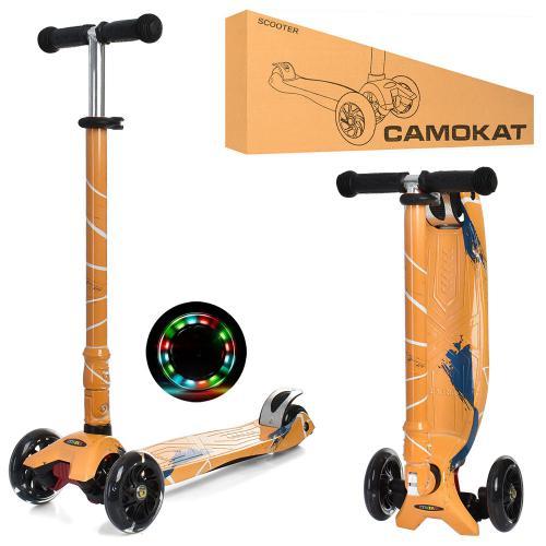 Дитячий триколісний самокат maxi JR 3-055-WP12