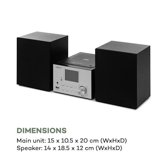 Музичний центр з інтернет-радіо OneConcept Streamo, Німеччина