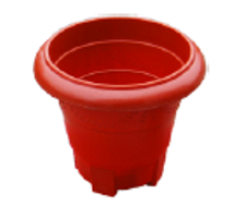 Кашпо підлогове №2 4 л теракот