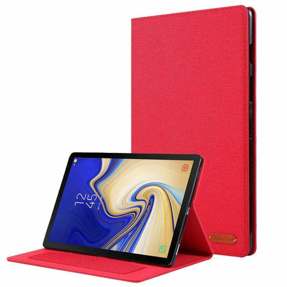 Чохол Cloth Pattern Case для Samsung Galaxy Tab S5E 10.5 T720 / T725 (Wake / Sleep) Red