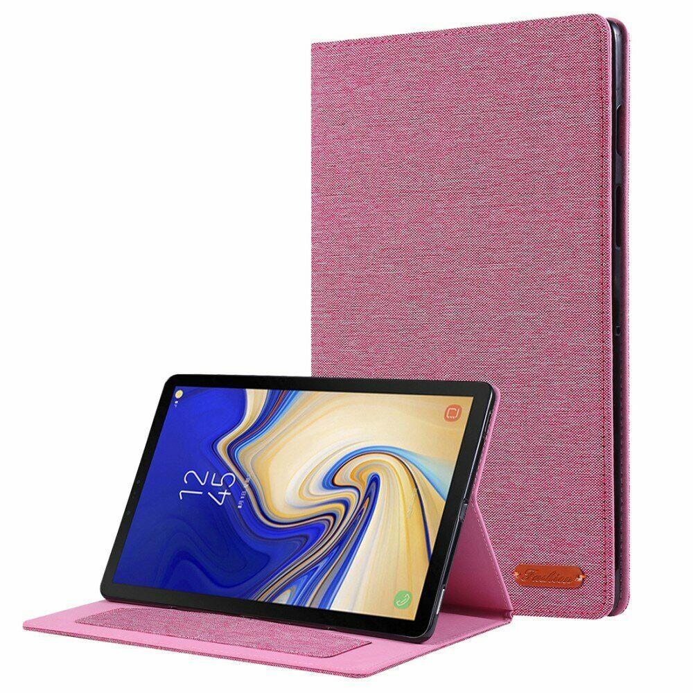 Чохол Cloth Pattern Case для Samsung Galaxy Tab S5E 10.5 T720 / T725 (Wake / Sleep) Rose