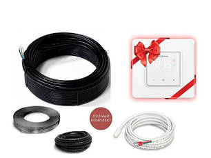 Тепла підлога FLEX EHC 17,5 Вт / м - двожильний нагрівальний кабель Серія Terneo S Преміум (Р)