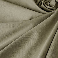 Декоративна однотонна тканина з тефлоном для штор, скатертин, серветок, покривал, бавовна, Туреччина, сіро-бежевий