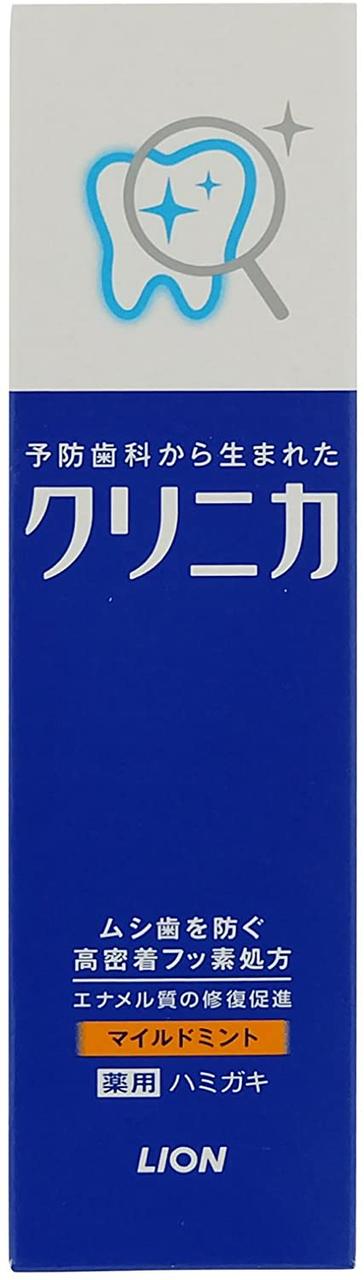 Lion Clinica mild mint високоефективна японська зубна паста з фтором і TDS, 30 г