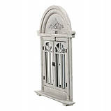 Дзеркало в ретростилі 63x47 зі віконницями Сіре MSL1089G, фото 4